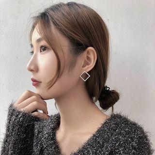 Hollow Square Earring