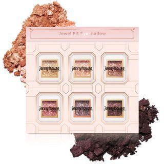 Jenny House - Jewel Fit Eye Shadow Set 6 Pcs