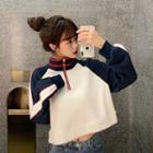 Stand Collar Overhead Jacket