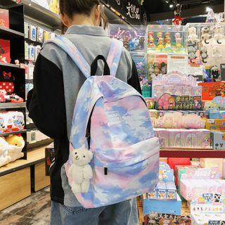 Tie-dyed Nylon Backpack