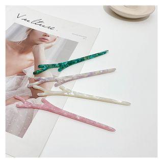 Shell Printed Hair Stick