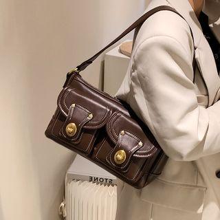 Double Pocket Shoulder Bag
