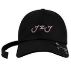 Safety Pin Lettering Baseball Cap