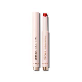The Saem - Eco Soul Kiss Button Lips Matte New - 14 Colors #16 Fire