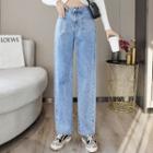 Washed Loose Fit Jeans (various Designs)