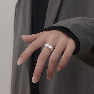 Chinese Characters Sterling Silver Open Ring (various Designs)