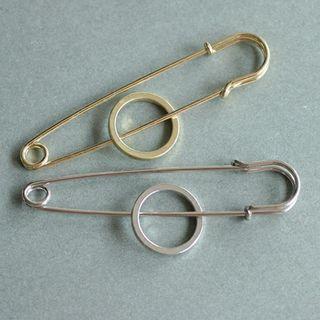 Safety Pin Brooch
