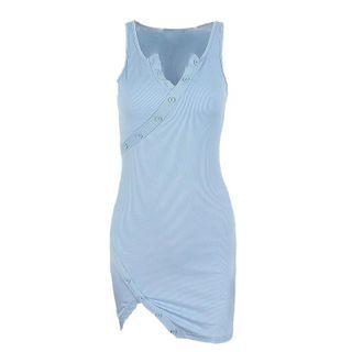 Asymmetrical Slit Dress