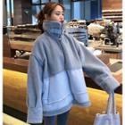 Loose-fit Two-tone Jacket