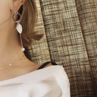 Asymmetric Non-piercing Earrings
