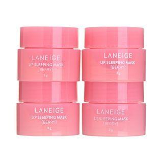 Laneige - Lip Sleeping Mask Mini Set 4 Pcs 3g X 4 Pcs