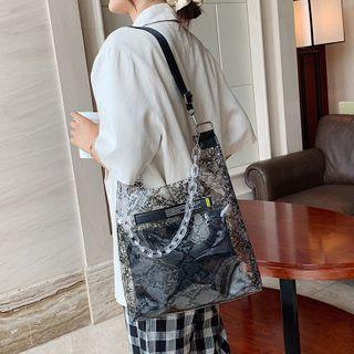 Patterned Pvc Tote Bag