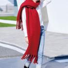 Fringe-trim Shawl