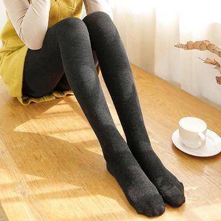 Plain Cotton Tights