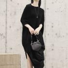 Knit Cape Black - One Size
