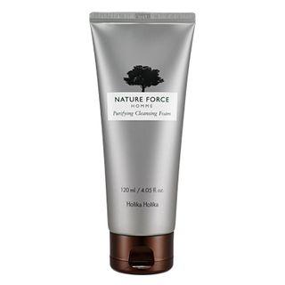 Holika Holika - Nature Force Homme Purifying Cleansing Foam 120ml 120ml