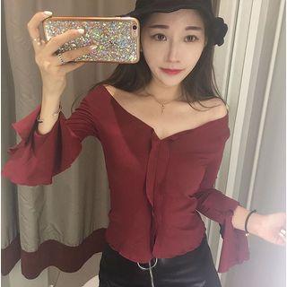 Flare Long-sleeve Top