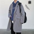 Mock Two-piece Loose-fit Blazer