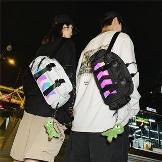 Reflexive Pattern Belt Bag