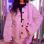 Dual-pocket Loose-fit Jacket