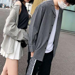 Couple Matching Checked Shirt