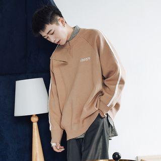 Round-neck Letter Sweater