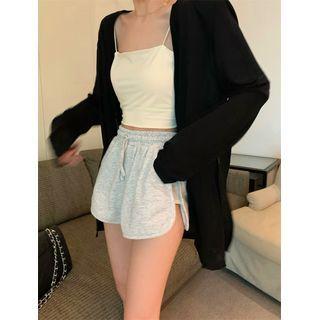 Slit Cardigan / Shorts