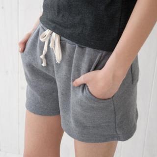 Band-waist Sweat Shorts