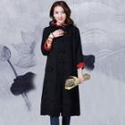 Frog Button Coatdress