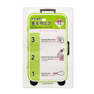 Etude House - One-sheet Solution Swab & Mask Peeling 3-step Kit