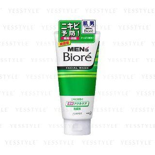 Kao - Biore Men Medicated Acne Care Facial Wash 130g