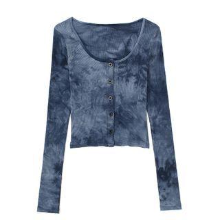 Set: Tie Dye Light Jacket + Halter Top
