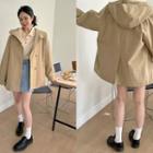 Loop & Button Hood Jacket