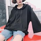 Wide-sleeve Hoodie