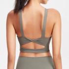 Cutout Open-back Sports Camisole Top
