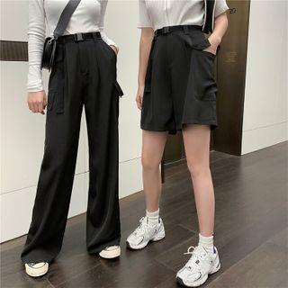 Wide-leg Cargo Pants / Shorts