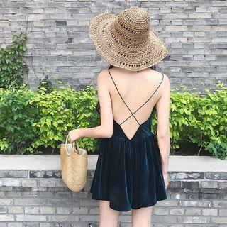 Strappy Backless Playsuit