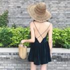 Strappy Backless Playsuit