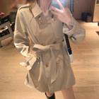 Lapel Loose-fit Trench Coat