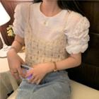 Short-sleeve Top / Camisole Top