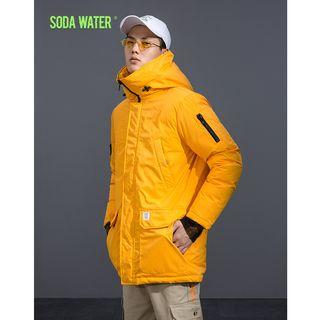 Safari Hooded Long Down Coat