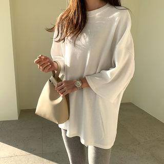 Oversized Napped T-shirt