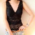 Lace Padded Tank Top