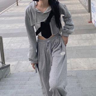Tank Top / Cropped Hoodie