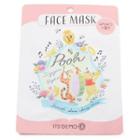 Disney Face Mask (winnie The Pooh) (honey) One Size