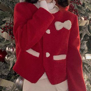 Bow Cardigan / Shorts