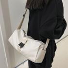 Buckled Boston Bag