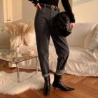 Black Wash Baggy-fit Jeans
