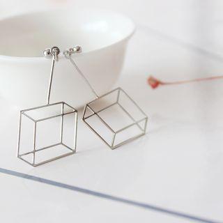 Cuboid Drop Earring