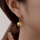Polished Stainless Steel Dangle Earring 1 Pair - Gold - One Size